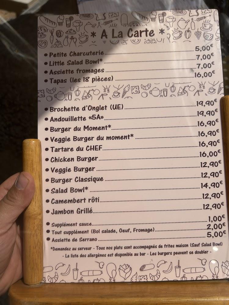 Café Bondu - Menu Image 2