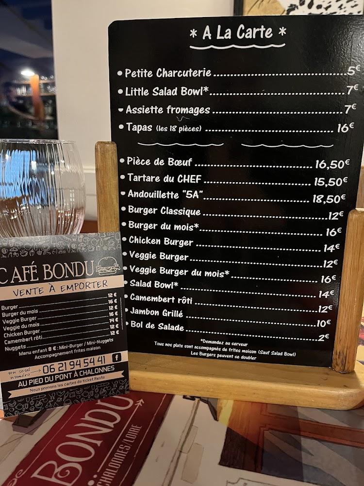 Café Bondu - Menu Image 4